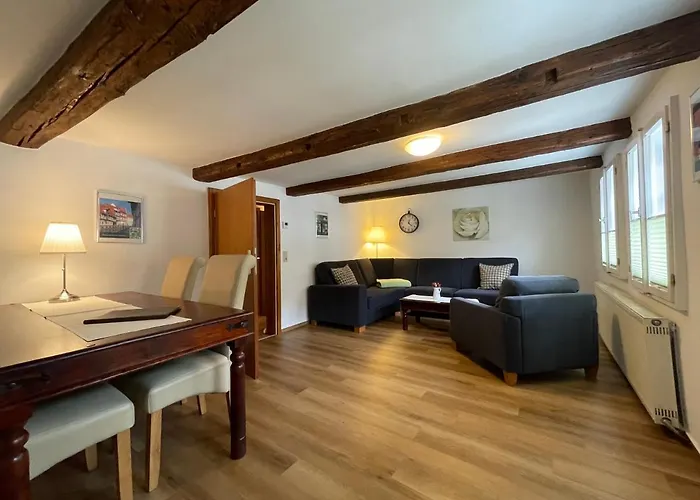 Urlaub Im Fachwerk - Sattlerhaus Lägenhet Quedlinburg