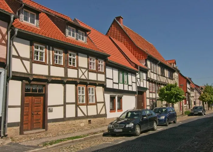 Urlaub Im Fachwerk - Sattlerhaus Lägenhet Quedlinburg